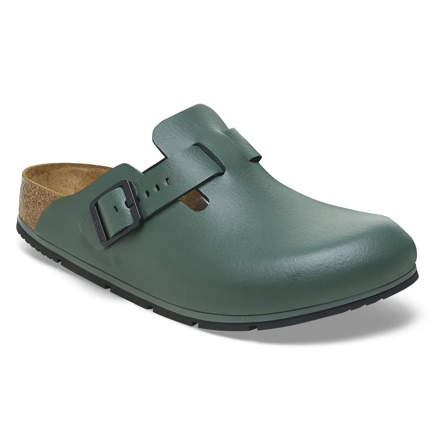 Birkenstock Boston PRO Natural Leather in Thyme (1026081)