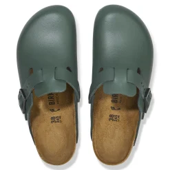 Birkenstock Boston PRO Natural Leather in Thyme (1026081)