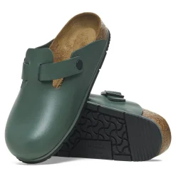 Birkenstock Boston PRO Natural Leather in Thyme (1026081)