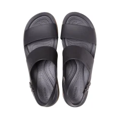 Crocs Brooklyn Low Wedge (206453) - Black/Mushroom