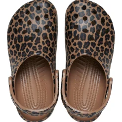 Crocs Classic Animal Clogs (211800) - Sepia Leopard