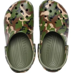 Crocs Classic Camo Clog (211936) - Army Green/Multi