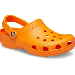 Crocs Classic Cayman Clogs (10001) - Orange Zing
