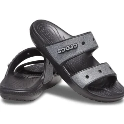 Crocs Classic Glitter II Sandal (207769) - Black