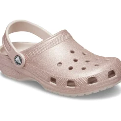 Crocs Classic Glitter Kids Clogs (206993) - Quartz Glitter