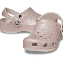 Crocs Classic Glitter Kids Clogs (206993) - Quartz Glitter