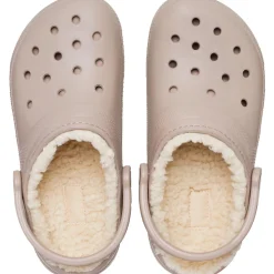 Crocs Classic Lined Clog (203591) - Mushroom/Bone