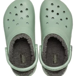 Crocs Classic Lined Clog (203591) - Moss/Multi