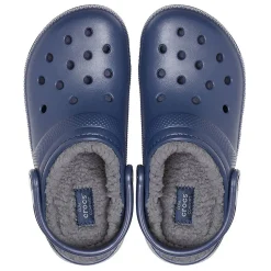 Crocs Classic Lined Clog (203591) - Navy/Charcoal