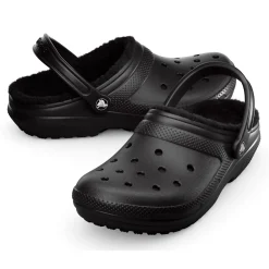 Crocs Classic Lined Clog (203591) - Black/Black