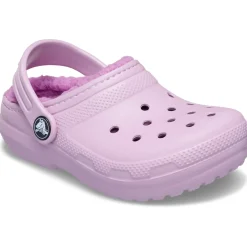 Crocs Classic Lined Kids Clogs (207010) - Hydrangea