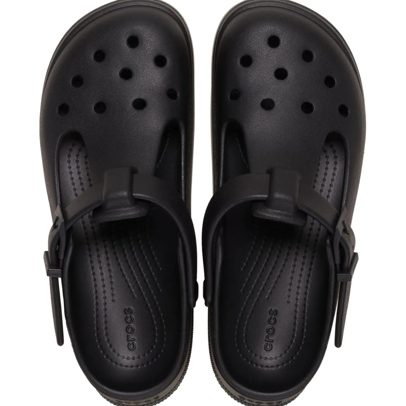 Crocs Classic Mary Jane Clogs (210581) - Black