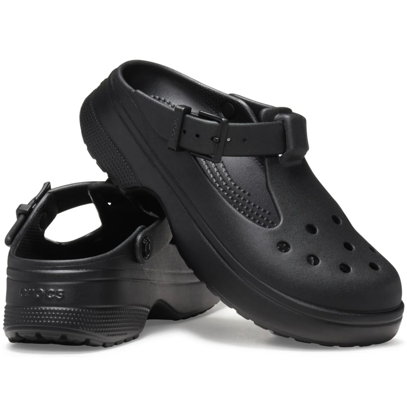 Crocs Classic Mary Jane Clogs (210581) - Black