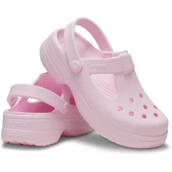 Crocs Classic Mary Jane Kids Clogs (210615) - Pink Milk