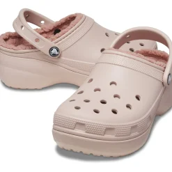 Crocs Classic Platform Lined Clog (207938) - Pink Clay