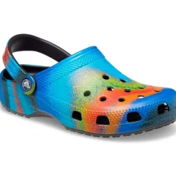Crocs Classic Spray Dye Clog (208054) - Black/Multi