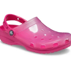 Crocs Classic Translucent Clog - Candy Pink