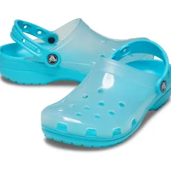 Crocs Classic Translucent Clog - Digital Aqua