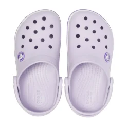 Crocs Crocband Kids Clogs (207006) - Lavender/Neon Purple