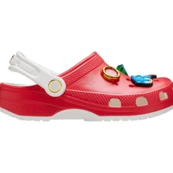 Crocs Sonic the Hedgehog Classic Kids Clogs (208642) - Red