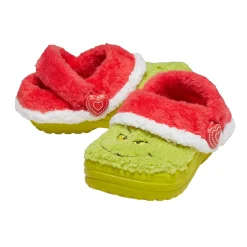Crocs The Grinch Lined Kids Clogs (211689)
