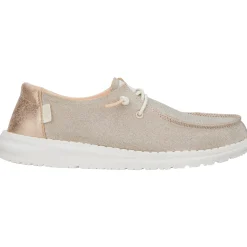 Hey Dude Wendy Metallic Sparkles (41082) - Rose Gold