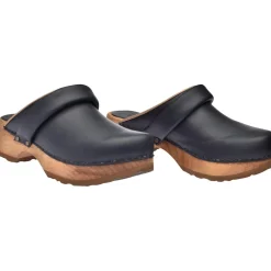 Sanita Chuso Chunky Modern Clog in Black (477495)