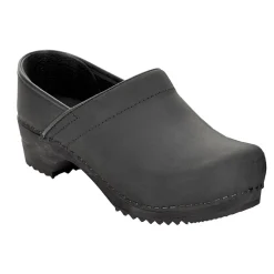 Sanita Classic Closed Clogs in Black (1201005)