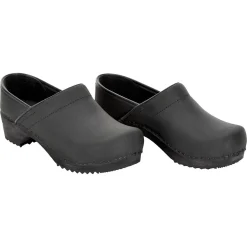 Sanita Classic Closed Clogs in Black (1201005)