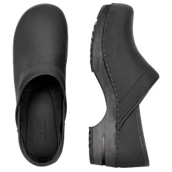 Sanita Classic Closed Clogs in Black (1201005)