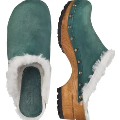 Sanita Hese Winter Clog in Green (450401)