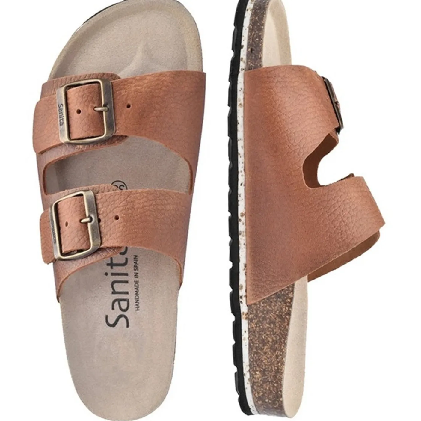 Sanita Ibiza Bio Sandals in Chestnut Brown (480001)