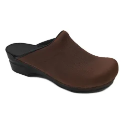 Sanita Karl Danish Clogs in Antique Brown (450250)