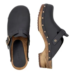Sanita Kristel Traditional Clogs in Black (455205)