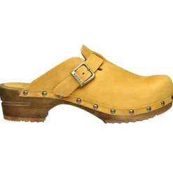 Sanita Kristel Traditional Clogs in Mustard (455205)