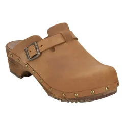 Sanita Kristel Traditional Clogs in Cognac (455205)