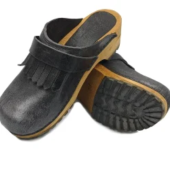 Sanita Larna Vintage Clogs in Black (450390)