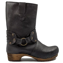 Sanita Mohawk Danish Clog Boots in Black (452203)