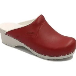 Sanita Nurse Pastel Working Clogs in Red (101510314)