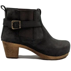 Sanita Peggy-Sue Jodhpur Clog Boots in Black (454222)