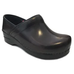 Sanita Professional Cabrio WIDE Clogs in Dark Brown (457611)