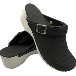 Sanita San Flex Hex Clogs in Black (1500138)