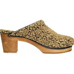 Sanita Shearly Block Heel Woolly Clogs (479900)