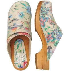 Sanita Vegu Vegan Wooden Clogs in Beige (476909)