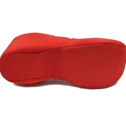 World of Clogs Dutch Clog Slippers in Red