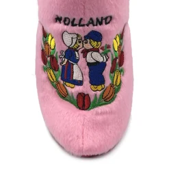 World of Clogs Dutch Clog Slippers in Pink