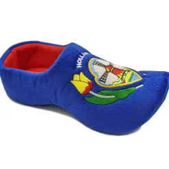 World of Clogs Dutch Clog Slippers in Blue