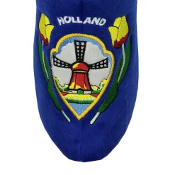 World of Clogs Dutch Clog Slippers in Blue