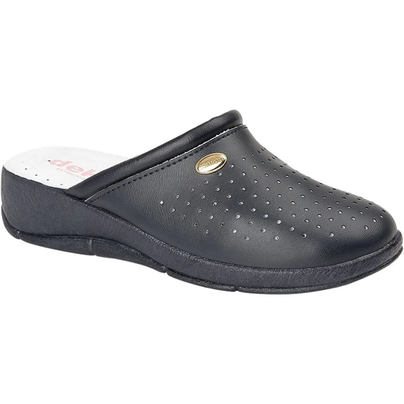 World of Clogs San Malo Healthcare Clog in Navy